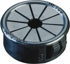 Caplugs - Nylon Universal Bushing for 0.562" Conduit - For Use with Cables, Hose, Shafts & Tubing - Eagle Tool & Supply