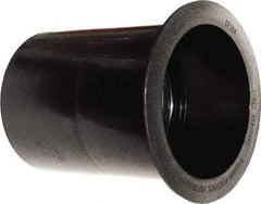 Caplugs - Round Head Suspension Plug - 3" OD, 4" Long, Nylon, Black - Eagle Tool & Supply