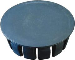 Caplugs - Snap-In Finishing Plug - Nylon, Black - Eagle Tool & Supply