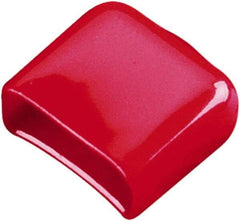Caplugs - 0.48" x 0.18" x 0.18", Rectangular Head USB Cap - 7/16" Long, Low-Density Polyethylene, Black - Eagle Tool & Supply