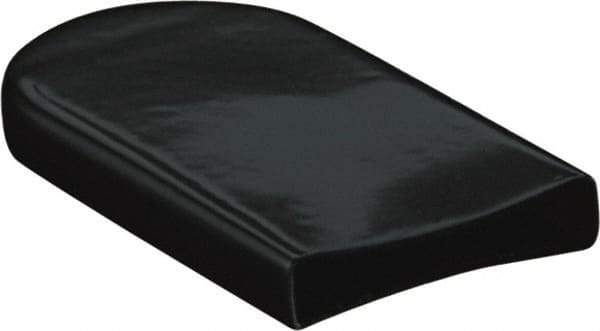 Caplugs - 3/16" x 3/8" x 3/8", Rectangular with Dome Head Finishing Cap/Grip - 1" Long, Vinyl, Green - Eagle Tool & Supply