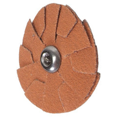 3″ Blaze Overlap Slotted Disc 2-Ply 80 Grit 8–32 Eyelet Ceramic Alumina - Eagle Tool & Supply
