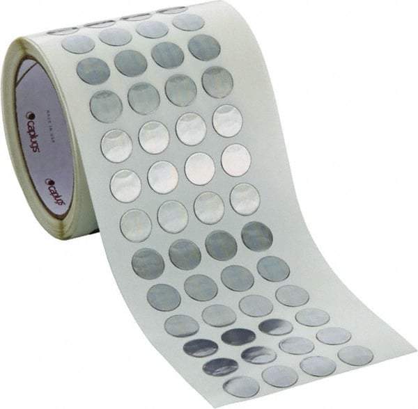 Caplugs - Silver Lead Foil Masking Tape - Series LF00812, 6.8 mil Thick - Eagle Tool & Supply