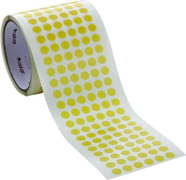 Caplugs - White Vinyl Masking Tape - Series EV01125, 7.1 mil Thick - Eagle Tool & Supply