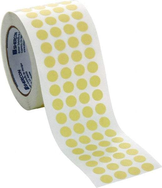 Caplugs - Off-White Crepe Paper High Temperature Masking Tape - Series EZ00312, 7.5 mil Thick - Eagle Tool & Supply