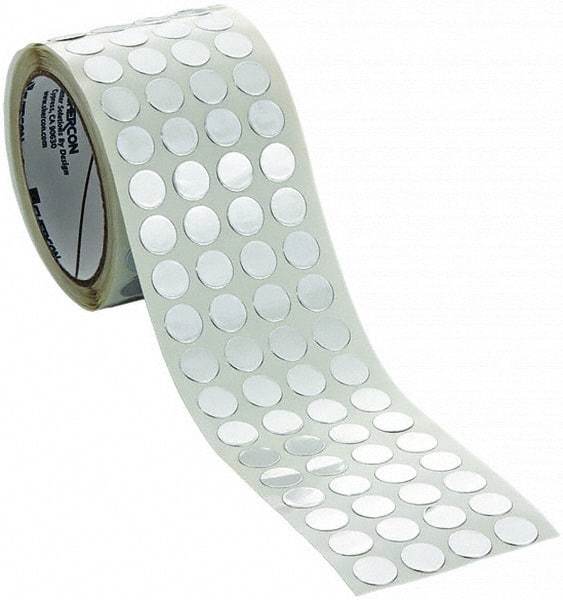 Caplugs - Silver Aluminum Foil Masking Tape - Series AF01312, 4.6 mil Thick - Eagle Tool & Supply