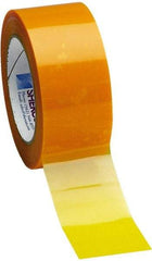 Caplugs - 55mm Wide x 72 Yd Long Yellow Polyester Film High Temperature Masking Tape - Series PC30-55MM, 3.5 mil Thick - Eagle Tool & Supply