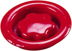Caplugs - Round Head, Threaded Plug - Vinyl, Gray - Eagle Tool & Supply