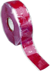 Caplugs - 3/4" Wide x 12 Yd Long Red Specialty Coated Paper Masking Tape - Series SRT0753-10R, 10 mil Thick - Eagle Tool & Supply