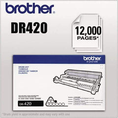 Brother - Black Drum Unit - Use with Brother DCP-7060, 7065DN, HL-2220, 2230, 2280DW, 2240, 2240D, FAX-2840, 2940, MFC-7240, 7360N, 7460DN, 7860DW - Eagle Tool & Supply