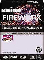 Boise - 8-1/2" x 11" Lavender Colored Copy Paper - Use with Laser Printers, Copiers, Plain Paper Fax Machines, Multifunction Machines - Eagle Tool & Supply