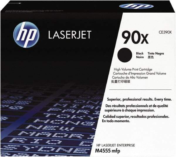 Hewlett-Packard - Black Toner Cartridge - Use with HP LaserJet Enterprise 600 Printer M602, 600 Printer M603, M4555 mfp - Eagle Tool & Supply