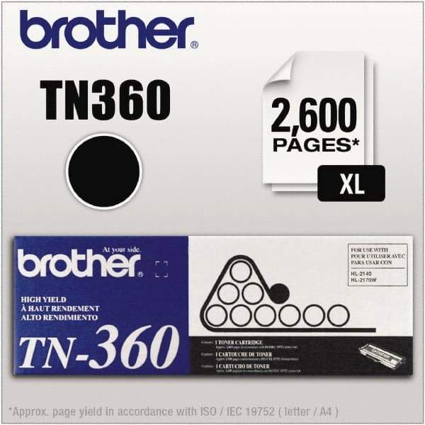 Brother - Black Toner Cartridge - Use with Brother DCP-7030, 7040, HL-2140, 2150N, 2170W, MFC-7320, 7340, 7345N, 7440N, 7840W - Eagle Tool & Supply