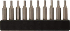 Wiha - 4mm Hex Screwdriver Bit - 4mm Drive, 28mm OAL - Eagle Tool & Supply