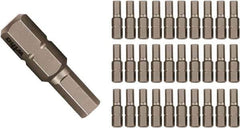Wiha - 7/32" Hex Screwdriver Bit - 1/4" Drive, 25mm OAL - Eagle Tool & Supply