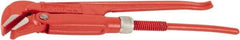 Wiha - 22-1/2" Hardened Steel Pipe Wrench Plier - 2" Pipe Capacity - Eagle Tool & Supply