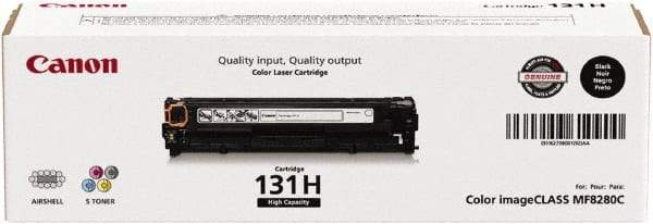 Canon - Black Toner Cartridge - Use with Canon imageCLASS LBP7110Cw, MF8280Cw - Eagle Tool & Supply