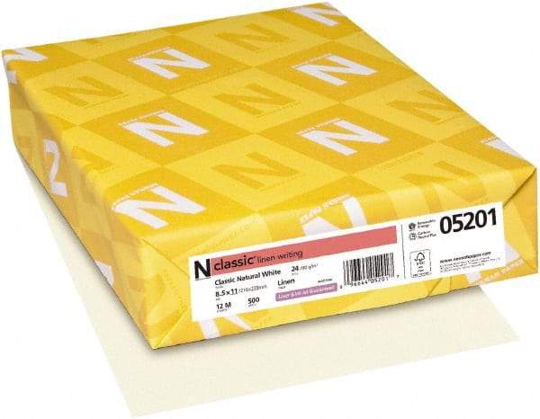 Neenah Paper - 8-1/2" x 11" Natural White Copy Paper - Use with Laser Printers, Inkjet Printers, Copiers - Eagle Tool & Supply