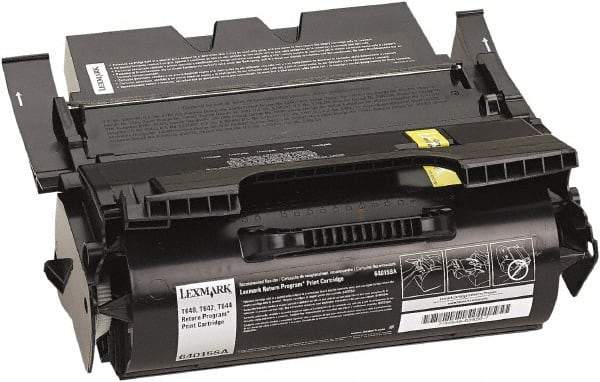 Lexmark - Black Toner Cartridge - Use with Lexmark T640, T642, T644 - Eagle Tool & Supply