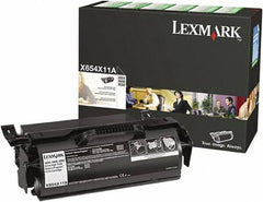 Lexmark - Black Toner Cartridge - Use with Lexmark X651de, X652de, X654de, X656de, X656dte, X658de, X658dfe, X658dme, X658dte, X658dtfe, X658dtme - Eagle Tool & Supply