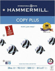 Hammermill - 8-1/2" x 11" White Copy Paper - Use with Laser Printers, Copiers, Fax Machines, Multifunction Machines - Eagle Tool & Supply