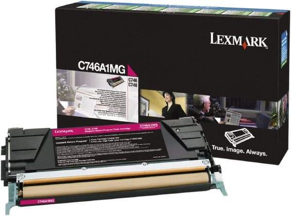 Lexmark - Magenta Toner Cartridge - Use with Lexmark C746, C748 - Eagle Tool & Supply