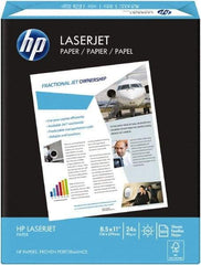 Hewlett-Packard - 8-1/2" x 11" Ultra White Copy Paper - Use with P Color LaserJet Printers & Color Copiers, Copiers, Laser Printers - Eagle Tool & Supply