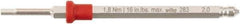 Wiha - 1.5mm Hex Screwdriver Bit - 6mm Drive, 75mm OAL - Eagle Tool & Supply