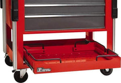 Proto - Tool Box Plastic Utility Cart Pull Out Tray - 31-1/4" Wide x 20" Deep x 3-1/4" High, Black, For JUC3743-3SG, JUC1834-SG-LK, JUC1834-5SG-SC - Eagle Tool & Supply