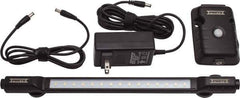 Proto - Tool Box Plastic LED Hutch Light Kit - 8-3/4" Wide x 13-9/16" Deep x 2-3/8" High, Black, For Hutches - Eagle Tool & Supply