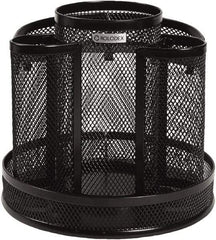 Rolodex - Black Spinning Desk Sorter - Wire Mesh - Eagle Tool & Supply