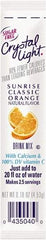 Crystal Light - On the Go, Sunrise Orange, .16 oz Packets, 30/Box - Eagle Tool & Supply