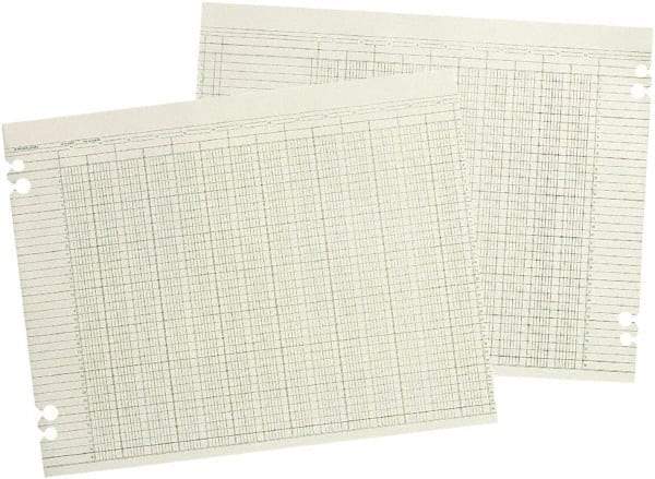 Wilson Jones - 100 Sheet, 9-1/4 x 11-7/8", Accounting Sheets - Green - Eagle Tool & Supply