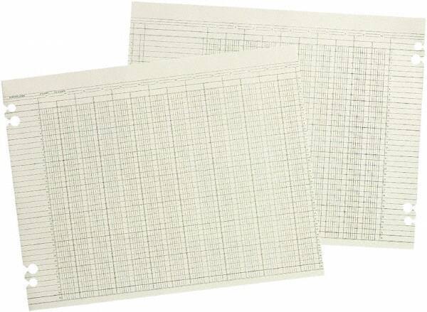 Wilson Jones - 100 Sheet, 11 x 17", Accounting Sheets - Green - Eagle Tool & Supply