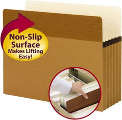 SMEAD - 8-1/2 x 11", Letter Size, Redrope, Pocket Folders - Straight Tab Cut Location - Eagle Tool & Supply