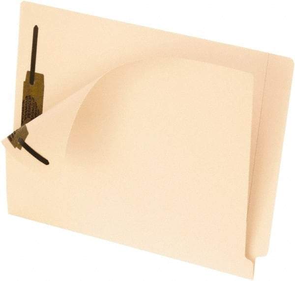 Pendaflex - 8-1/2 x 11", Letter Size, Manila, File Folders with End Tab - 11 Point Stock, Straight Tab Cut Location - Eagle Tool & Supply