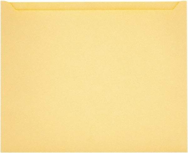 Quality Park - 8-1/2 x 11", Letter Size, Buff, File Jacket - Eagle Tool & Supply