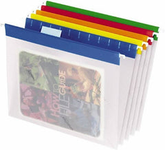 Pendaflex - 8-1/2 x 11", Letter Size, Assorted Colors, Hanging File Folder - 1/5 Tab Cut Location - Eagle Tool & Supply
