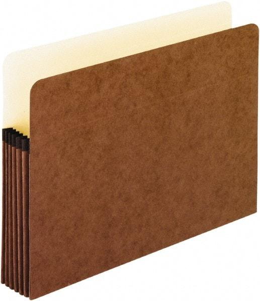 Pendaflex - 8-1/2 x 11", Letter Size, Redrope, Expansion Folders - Straight Tab Cut Location - Eagle Tool & Supply