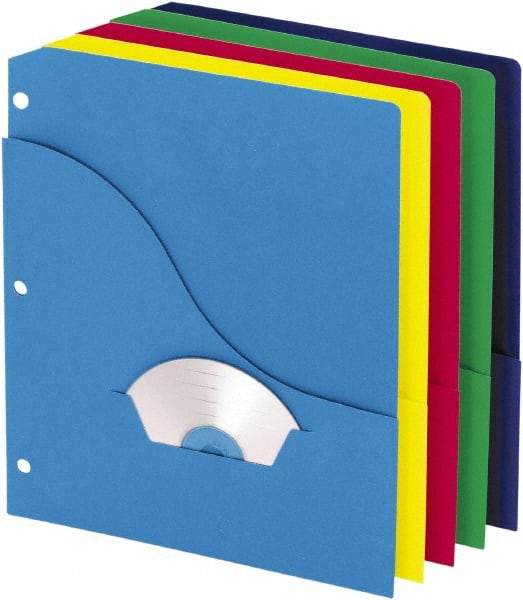 Pendaflex - 8-1/2 x 11", Letter Size, Assorted Colors, Project Folder - 11 Point Stock - Eagle Tool & Supply