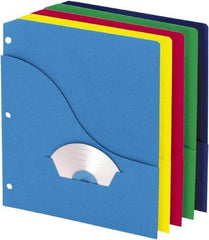 Pendaflex - 8-1/2 x 11", Letter Size, Assorted Colors, Project Folder - 11 Point Stock - Eagle Tool & Supply