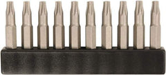 Wiha - 4mm Drive T20 Torx Screwdriver Bit - 28mm OAL - Eagle Tool & Supply