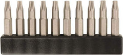 Wiha - 4mm Drive T6 Torx Screwdriver Bit - 28mm OAL - Eagle Tool & Supply