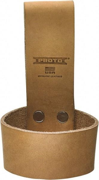 Proto - 1 Pocket Holster - Leather, Tan, 2-3/4" Wide x 2-11/16" High - Eagle Tool & Supply