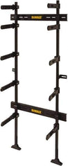 DeWALT - 1 Piece, Black Workshop Racking System - 12-7/8" Deep x 70-3/4" High x 25-1/2" Wide - Eagle Tool & Supply