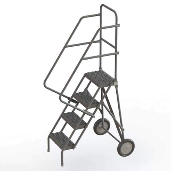 TRI-ARC - Rolling & Wall Mounted Ladders & Platforms Type: Rolling Style: Rolling Platform Ladder - Eagle Tool & Supply