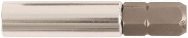 Wiha - 1/4" Insert, Hex Drive Bit Adapter - 1-1/2" OAL - Eagle Tool & Supply