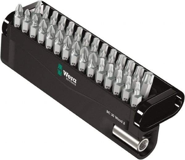 Wera - Posidriv Bit Set - 1/4" Drive - Eagle Tool & Supply