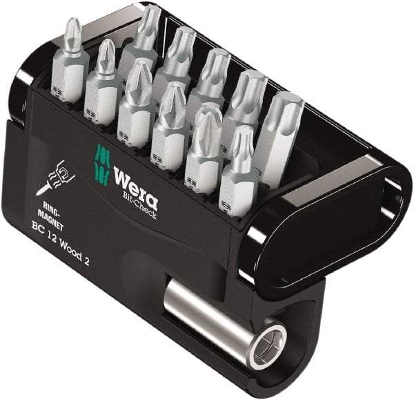 Wera - Posidriv Bit Set - 1/4" Drive - Eagle Tool & Supply