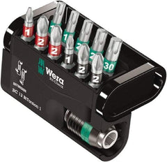 Wera - Posidriv Bit Set - 1/4" Drive - Eagle Tool & Supply